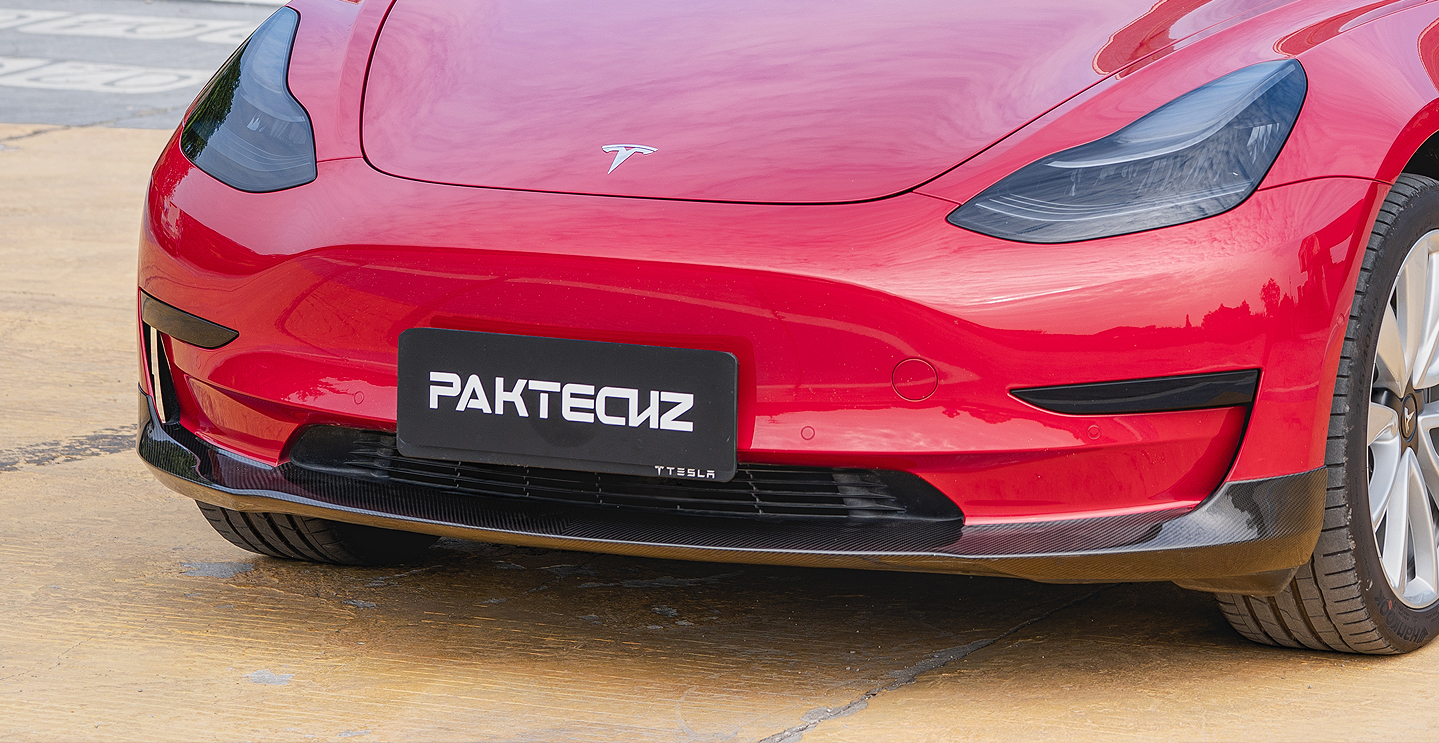 特斯拉 Model 3  Paktechz 款前唇