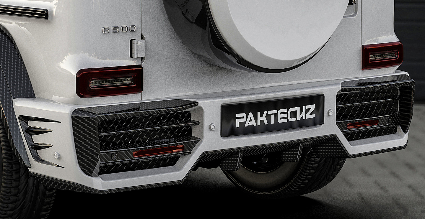Benz G-Class Paktechz Rear Bumper