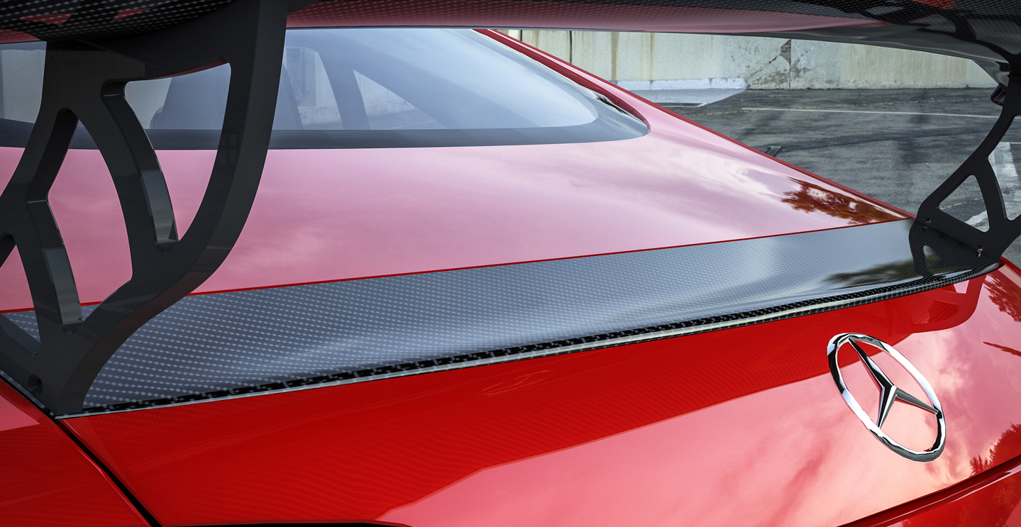 BENZ AMG GT Paktechz Rear Spoiler