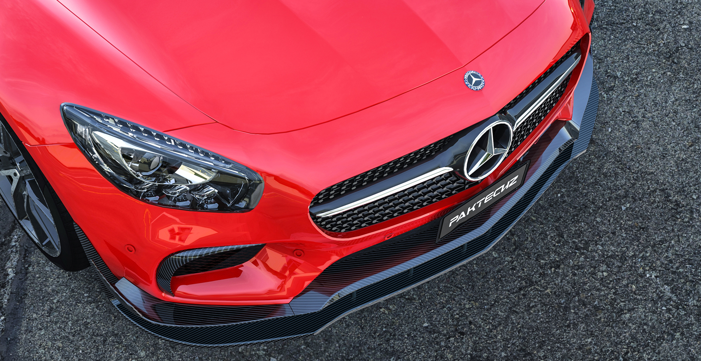 BENZ AMG GT Paktechz Front Canards