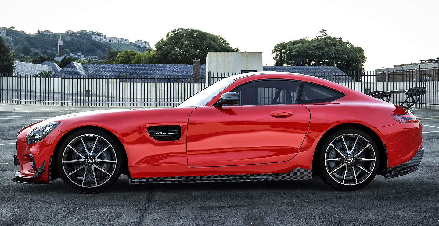 BENZ AMG GT Paktechz Side Skirts