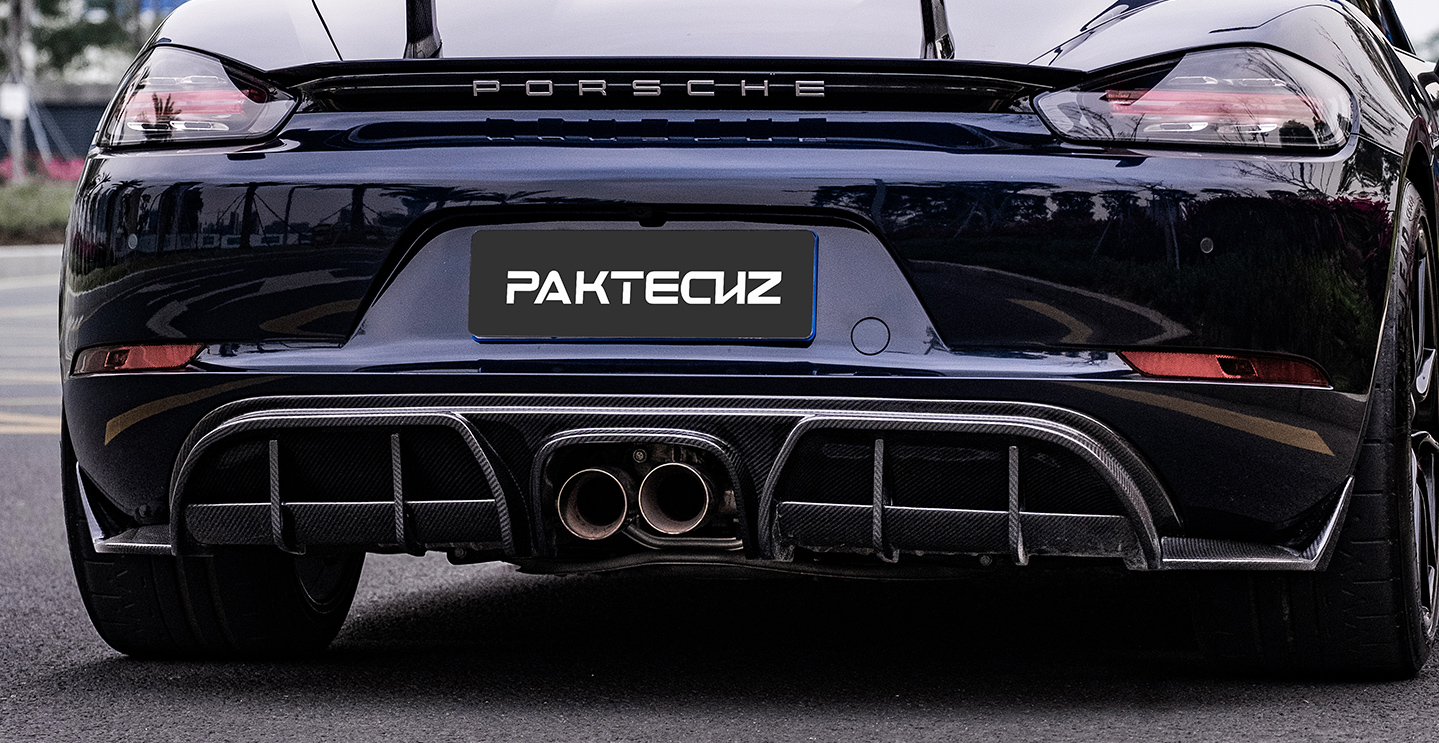 Porsche 718 Paktechz Rear Diffuser
