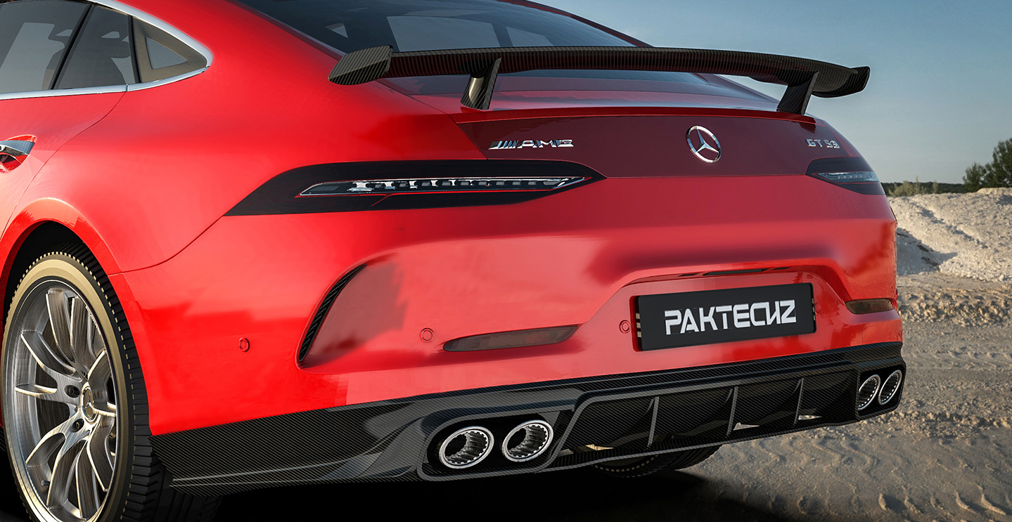 奔驰 AMG GT50  Paktechz 款尾翼