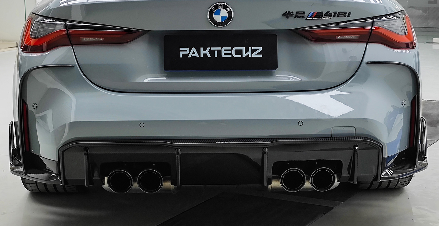 BMW M3/M4(G80/G82) Paktechz Rear Diffuser