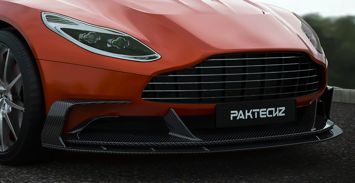 Aston Martin DB11 Paktechz Lower Front Splitter