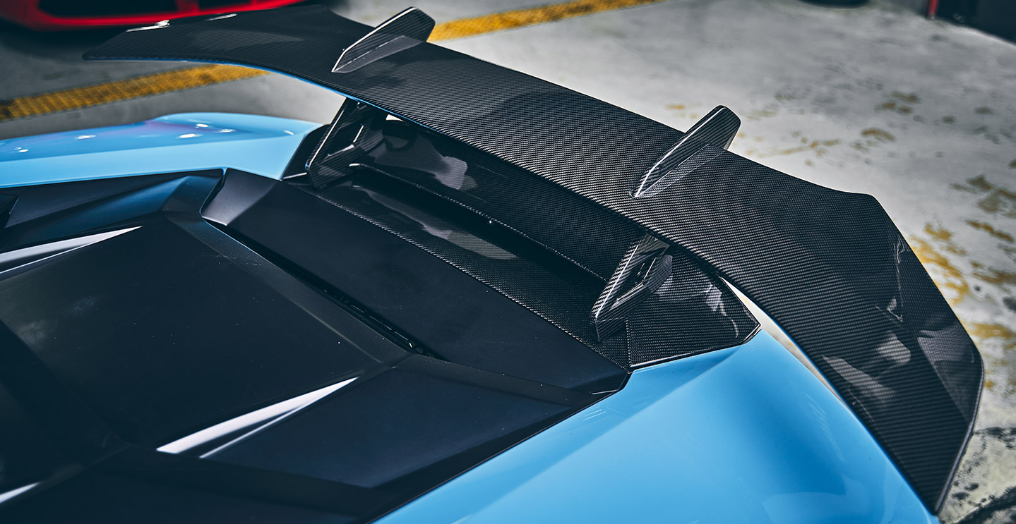 Lamborghini Huracan EVO Paktechz Rear Spoiler