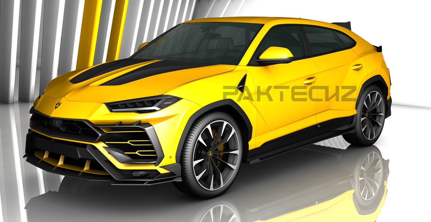 Lamborghini Urus Paktechz Aerodynamics kit