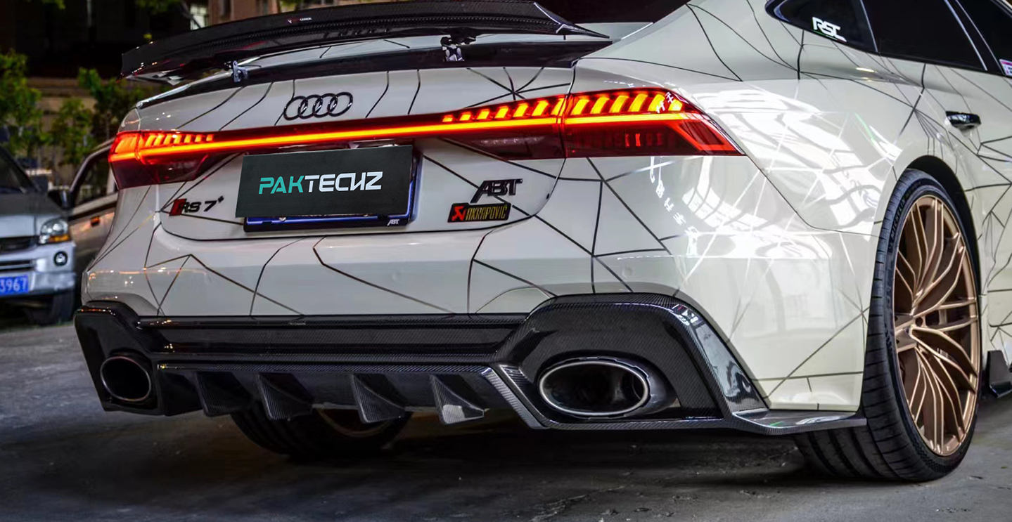 奥迪 RS7 Paktechz 款碳纤维套件