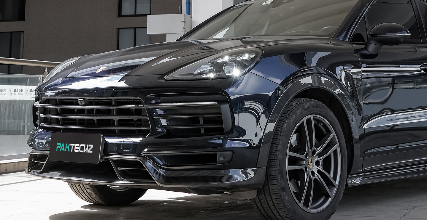 Porsche Cayenne Paktechz Design Front Lip