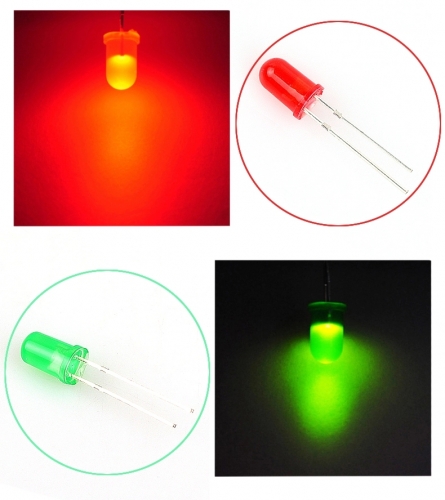 LED lamp beads light-emitting diode F3 F5 straight plug bulb component indicator