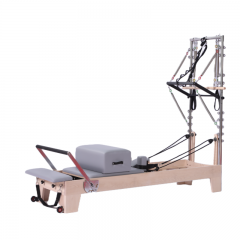 Maple Wood Pilates Reformer with tower