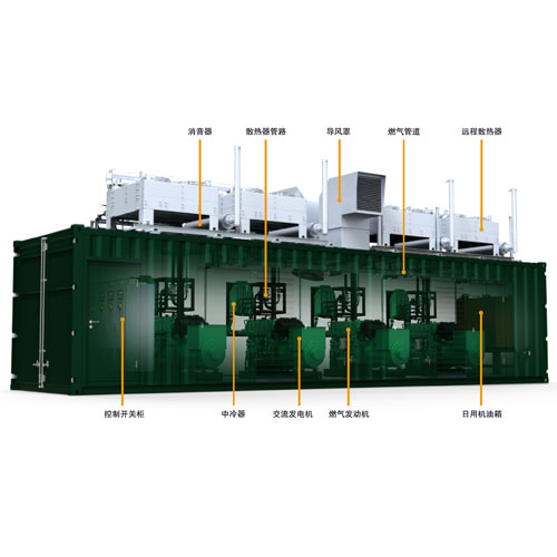 150-1000kw natural gas generator set