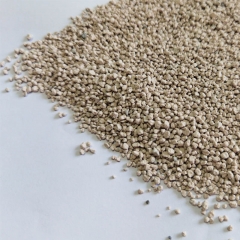 Forme écrasée de litière de chat de bentonite soluble 1-2.8mm