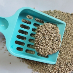 Litière pour chat en bentonite sans poussière forme écrasée 1-2.8mm