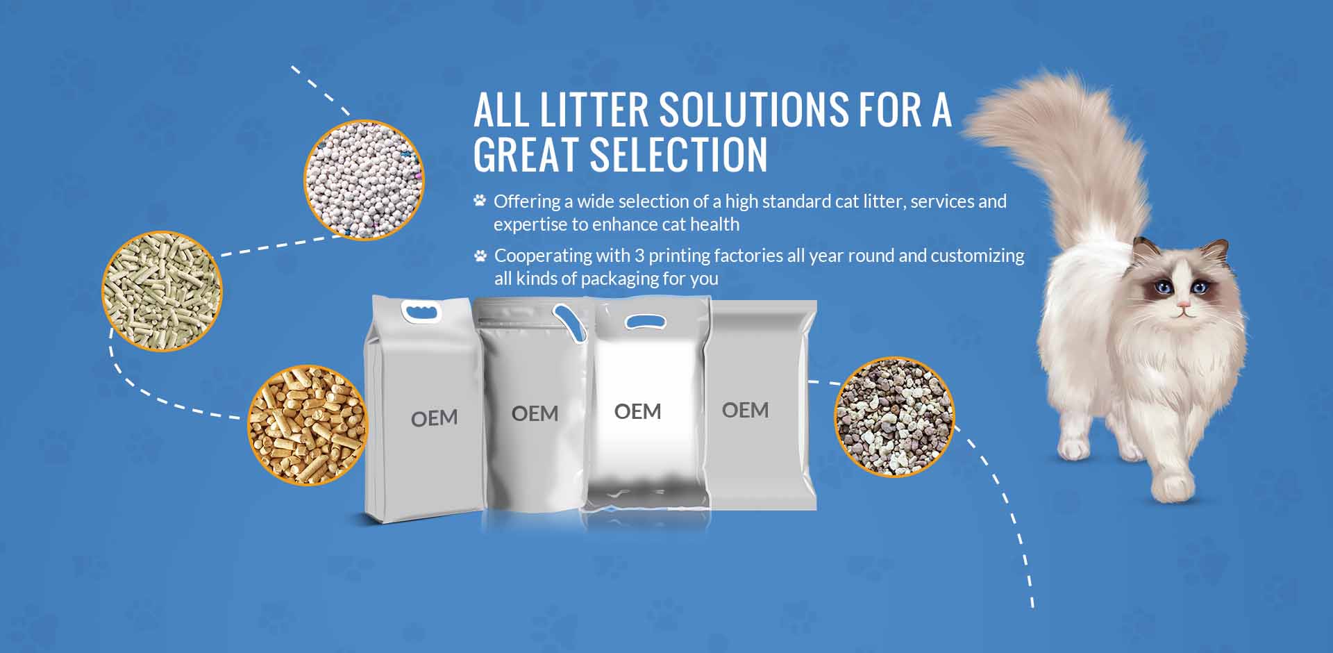 ALL LITTER SOLUTIONS FOR A GREAT SELECTION