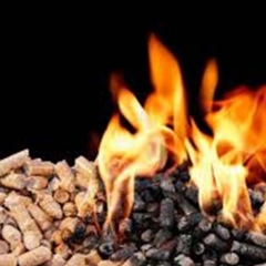 Combustible de pellets de madera de pino de alta calidad