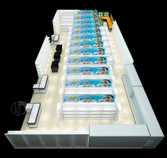 High quality supermarket shelves equipment