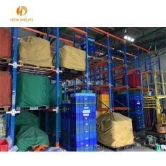 Warehouse Drive In Metal Pallet Storage Racking System For Irregular Products