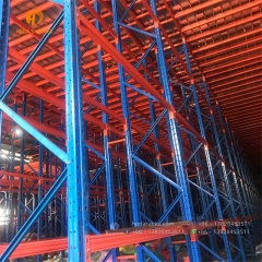 Custom supported industrial grating cold storage steel mezzanine shelving floor racking
