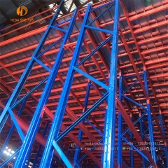 Custom supported industrial grating cold storage steel mezzanine shelving floor racking