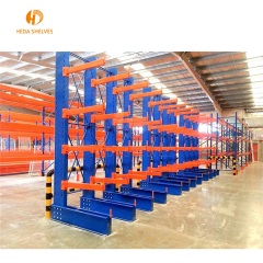 Economical Heavy Duty Warehouse Pipe Storage Galvanized Cantilever Racking System adjustable shelf