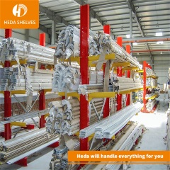 Factory High Quality Pipe or Lumber Warehouse Storage Cantilever Racking System