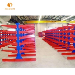 Economical Heavy Duty Warehouse Pipe Storage Galvanized Cantilever Racking System adjustable shelf