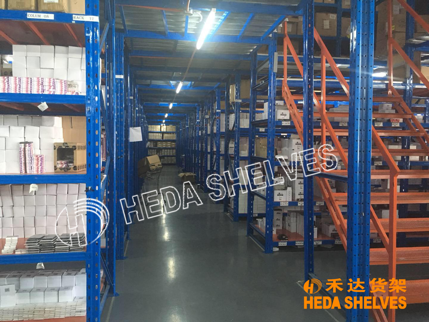 Customized Mezzanine Rack for Philippines clients(3,heda mazzanine