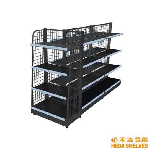 Hypermarket gondola shelving