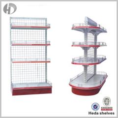 Arc grocery shelving