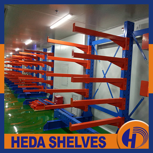 Cantilever shelves
