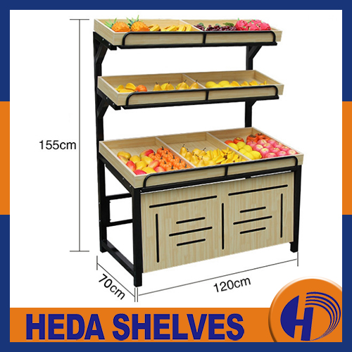 fruit and veg display stands