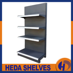 Wire storage shelves for retail store