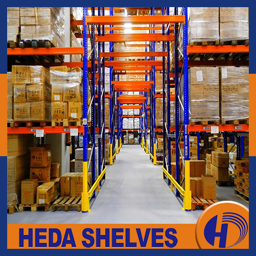 Heavy duty pallet shelving