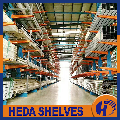 Heavy duty cantilever racking system