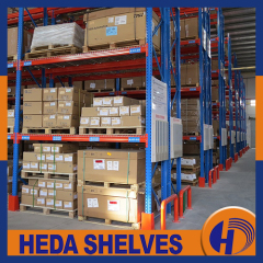 Heavy Duty Pallet Racks With Wire Mesh Shelving