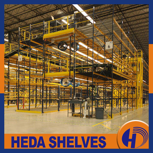 Mezzanine racking system