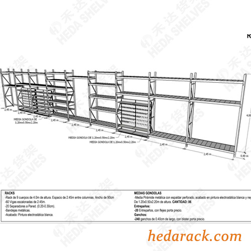 Combination Shelf, customized shelving(2