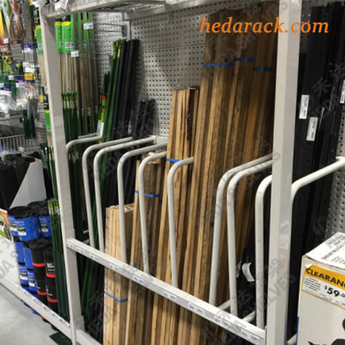 long tube divider retainer bar retail store fixtures