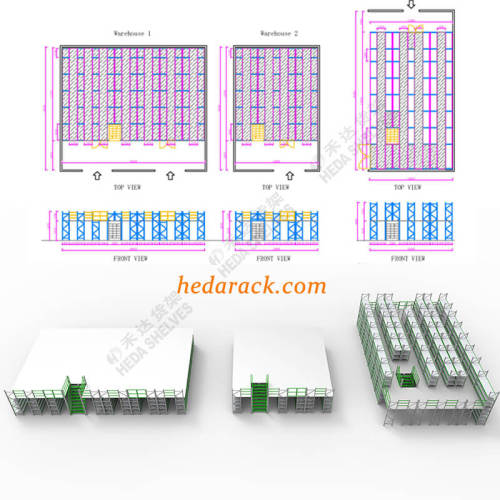 Warehouse Mezzanine System For Toy Supplier