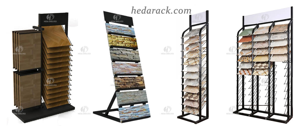 granite tile display rack,flooring display racks,paver display rack, sample display racks,waterfall display rack