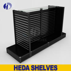 Gondola Wood Slatwall Merchandiser H Display Clothing Shelving