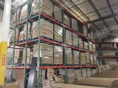 Push Back Pallet Racking System