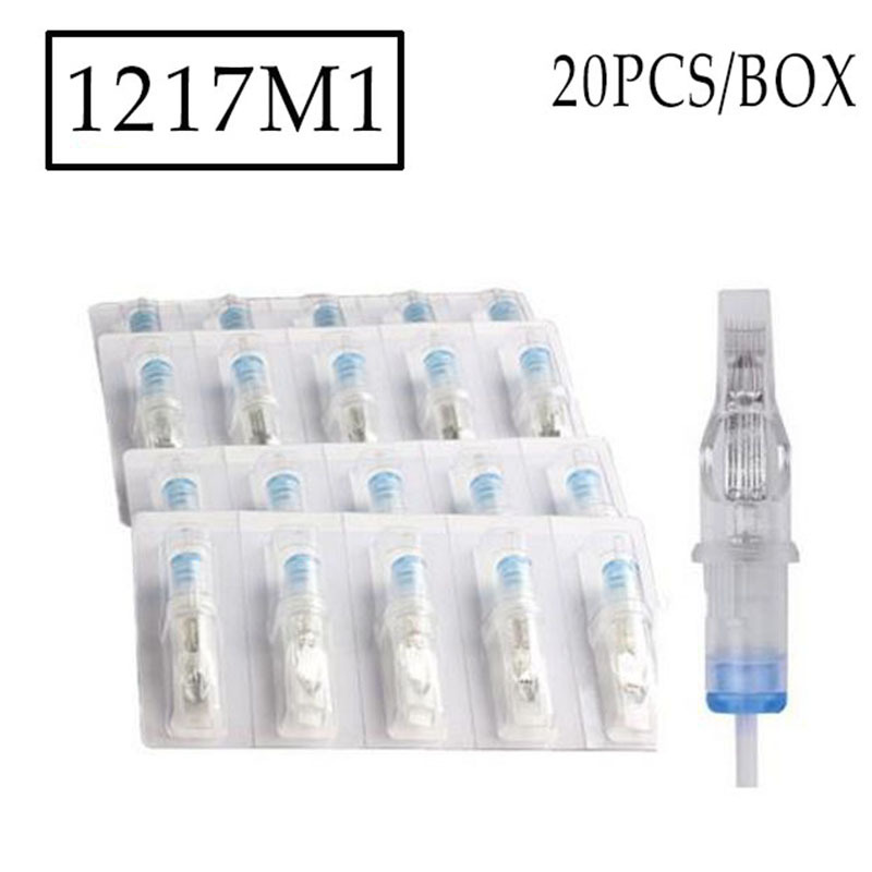 #12 M1 20pcs/box High Quality Cartridge Needles with Membrane HQ-13