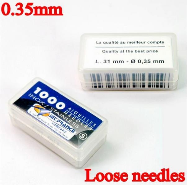 316L Loose Tattoo Needles 0.35MM