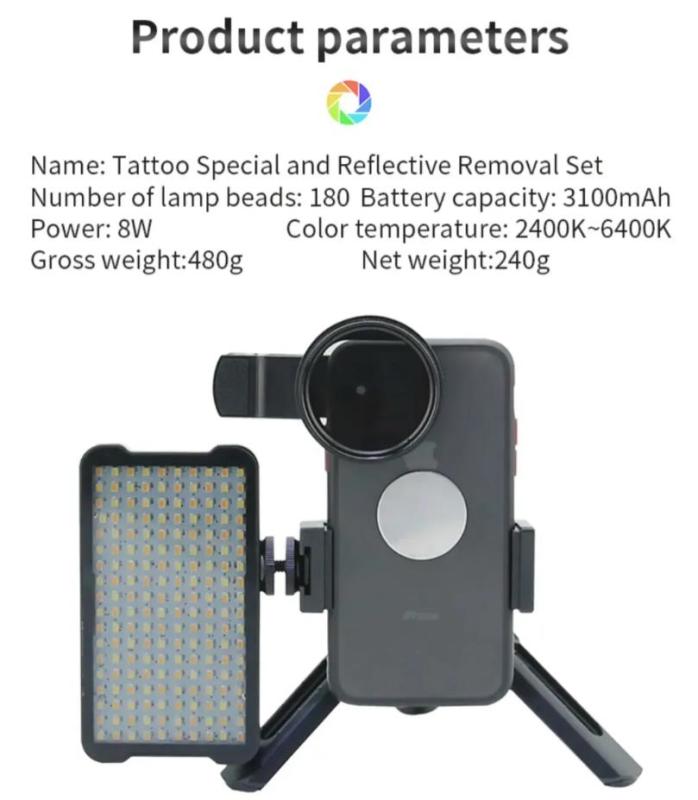 Video photography Reduce Reflected Light Of Tattoos 52mm Cpl For Cellphone Lens Circular Polarizing Filter Compatible Any Phone