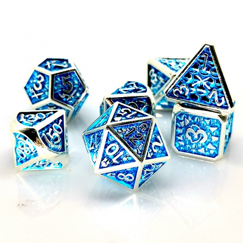 Dragon Scale Metal Dice