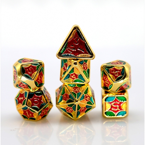 Spider Metal Dice