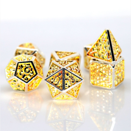 Dragon Scale Metal Dice