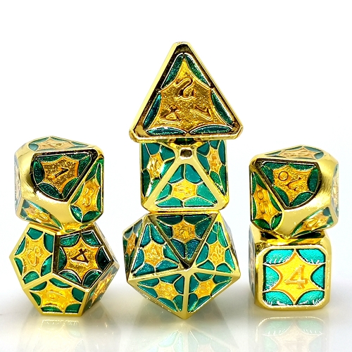 Spider Metal Dice